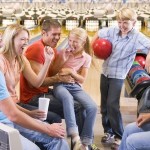 Tag med familien til bownling