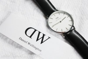 dw-sheffield-mode-sølvure-dame-sort-læder